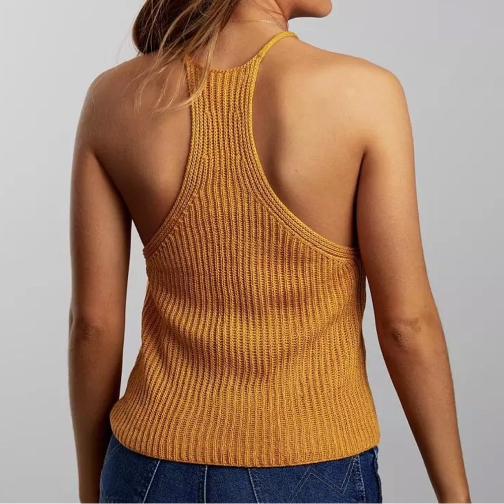 NWOT Love Tree Knit Razorback Top - Picture 2 of 7